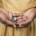 HIBISCUS - Bague dorée 1µ