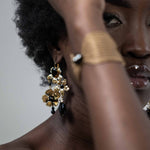 BEE - Gold plated Ear jacket - Filigry
