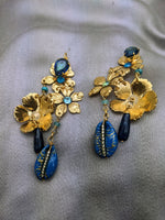 BEE - Gold plated Ear jacket - Filigry