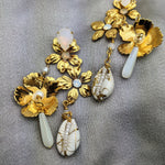 BEE - Gold plated Ear jacket - Filigry