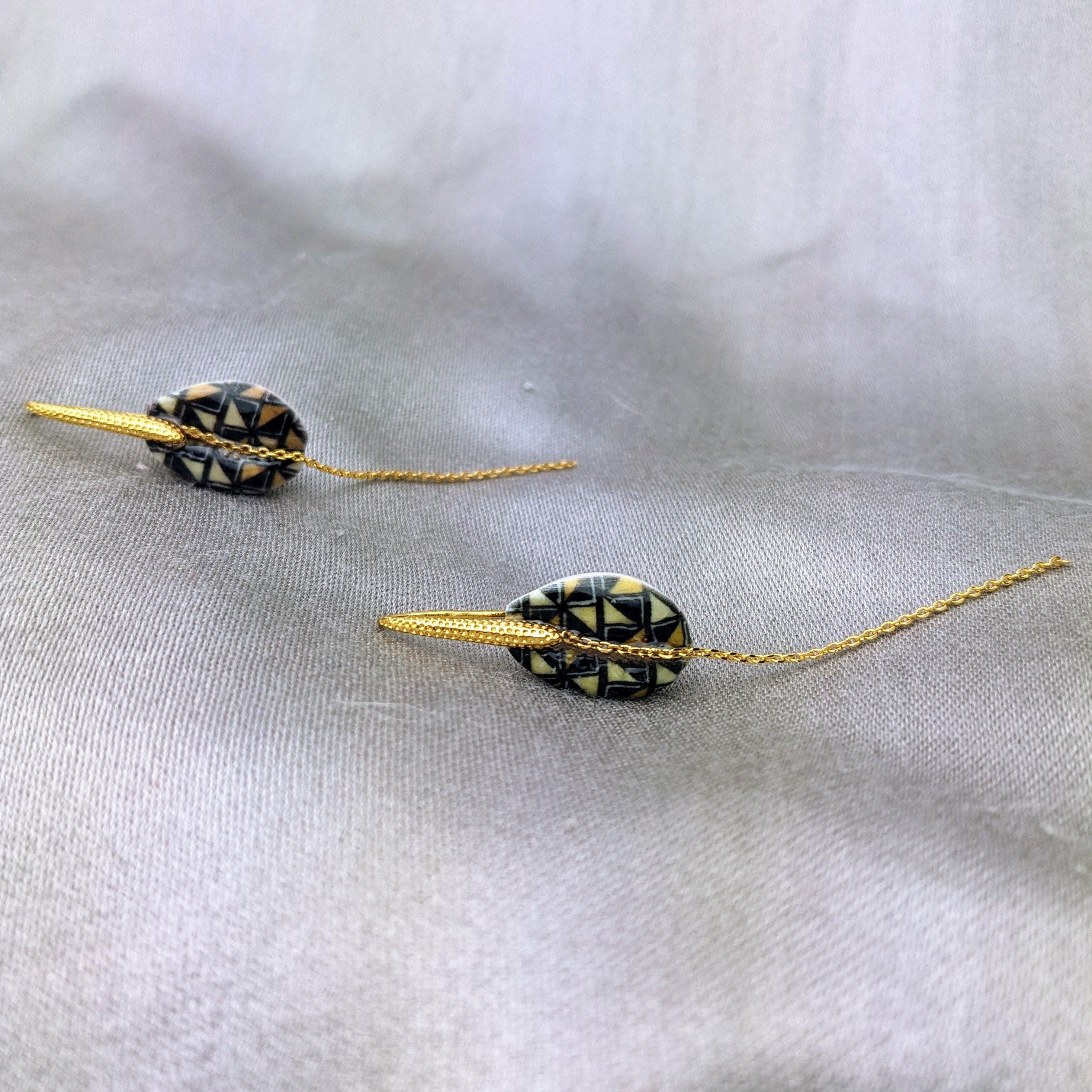 KOORI - Boucles d'oreilles cauri