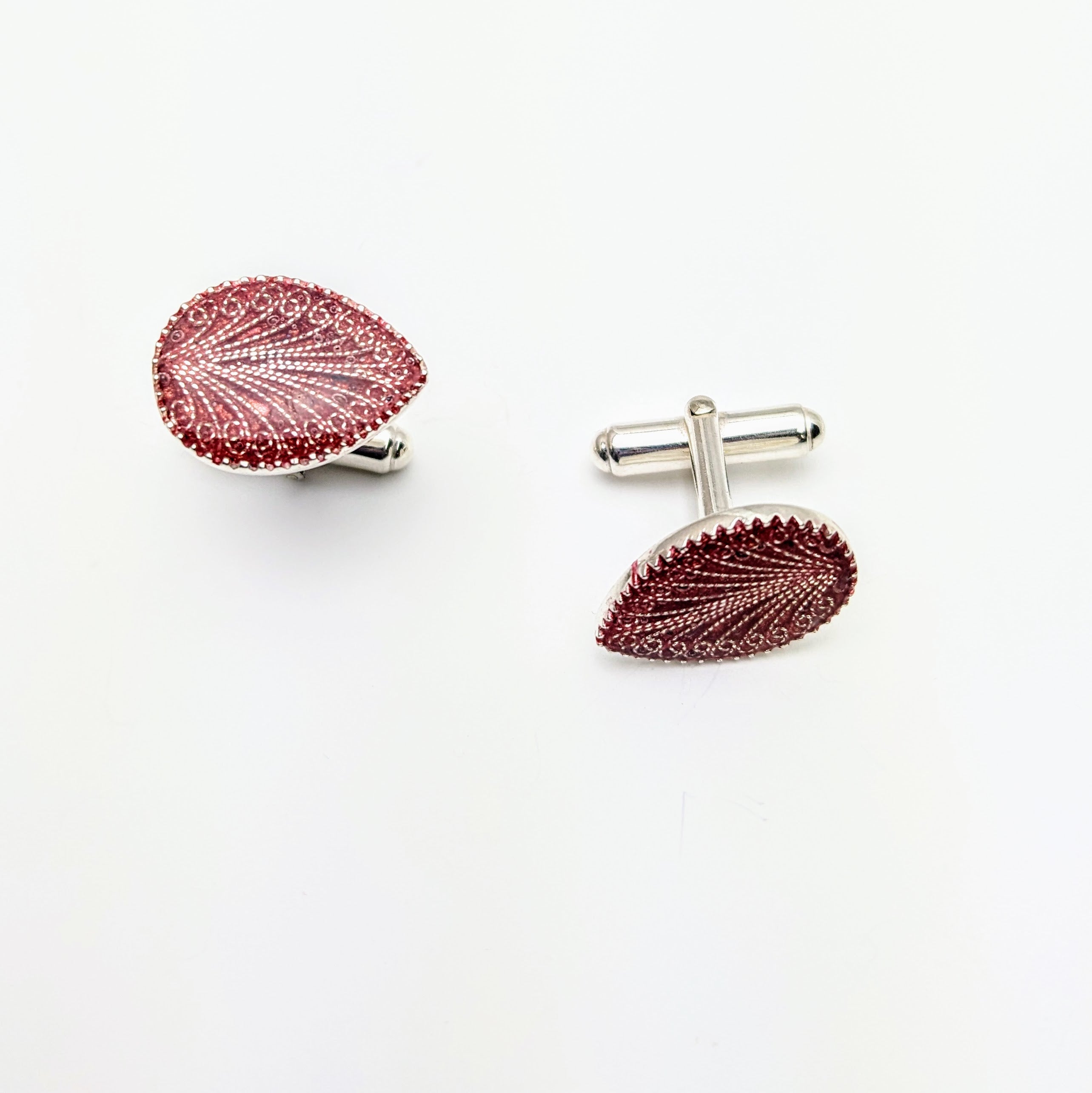 FEELIDROP - Bouton de manchette argent massif