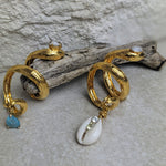 DIANN- Bague Serpent dorée 1µ