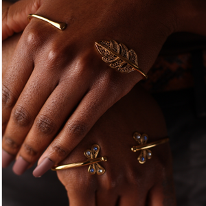 GESTU'ELLE - Filigry palm cuff