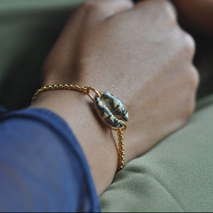 KORIWAX- Bracelet chaîne dorée