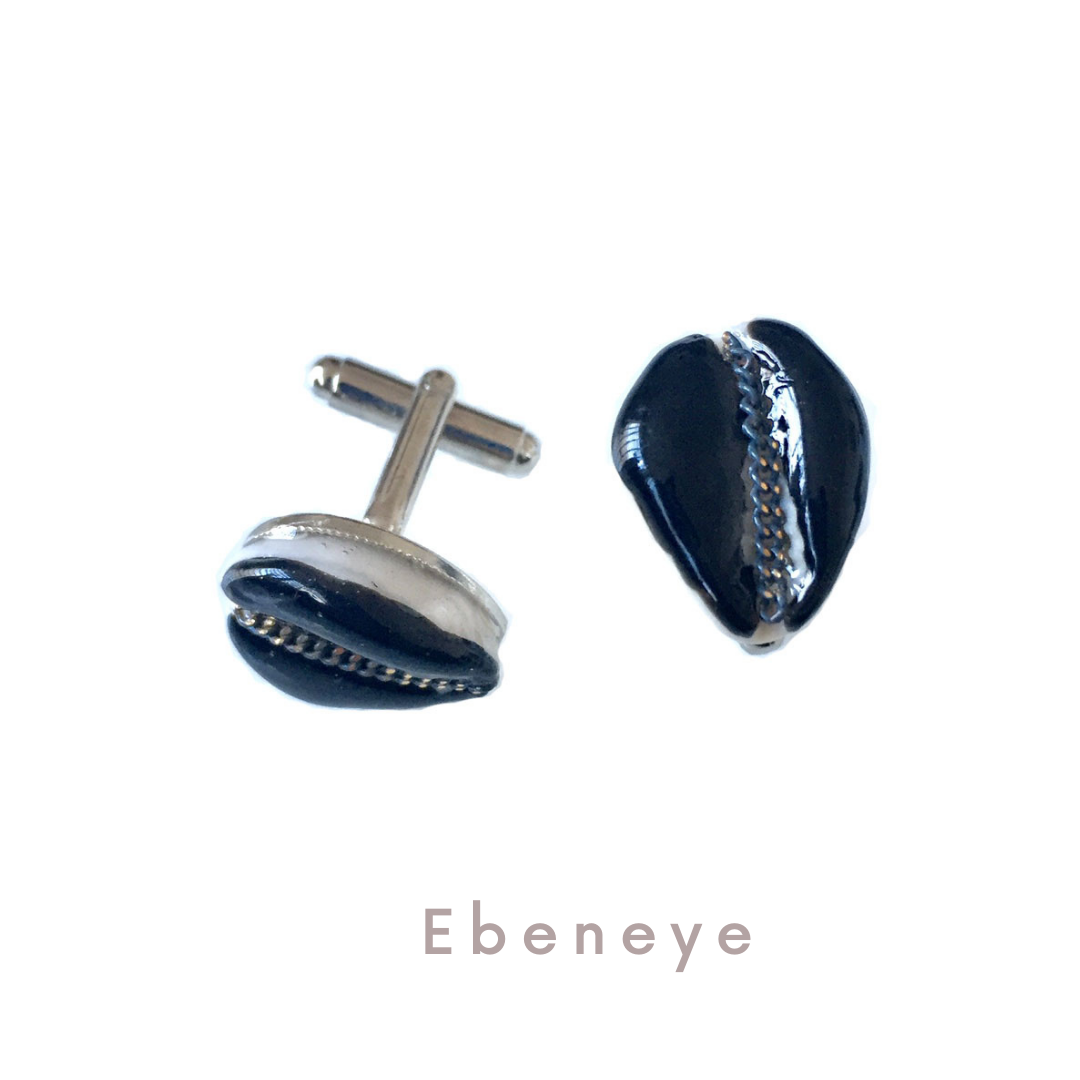 KAWREE - Shell cowrie Cufflinks