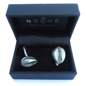 KAWREE - Shell cowrie Cufflinks