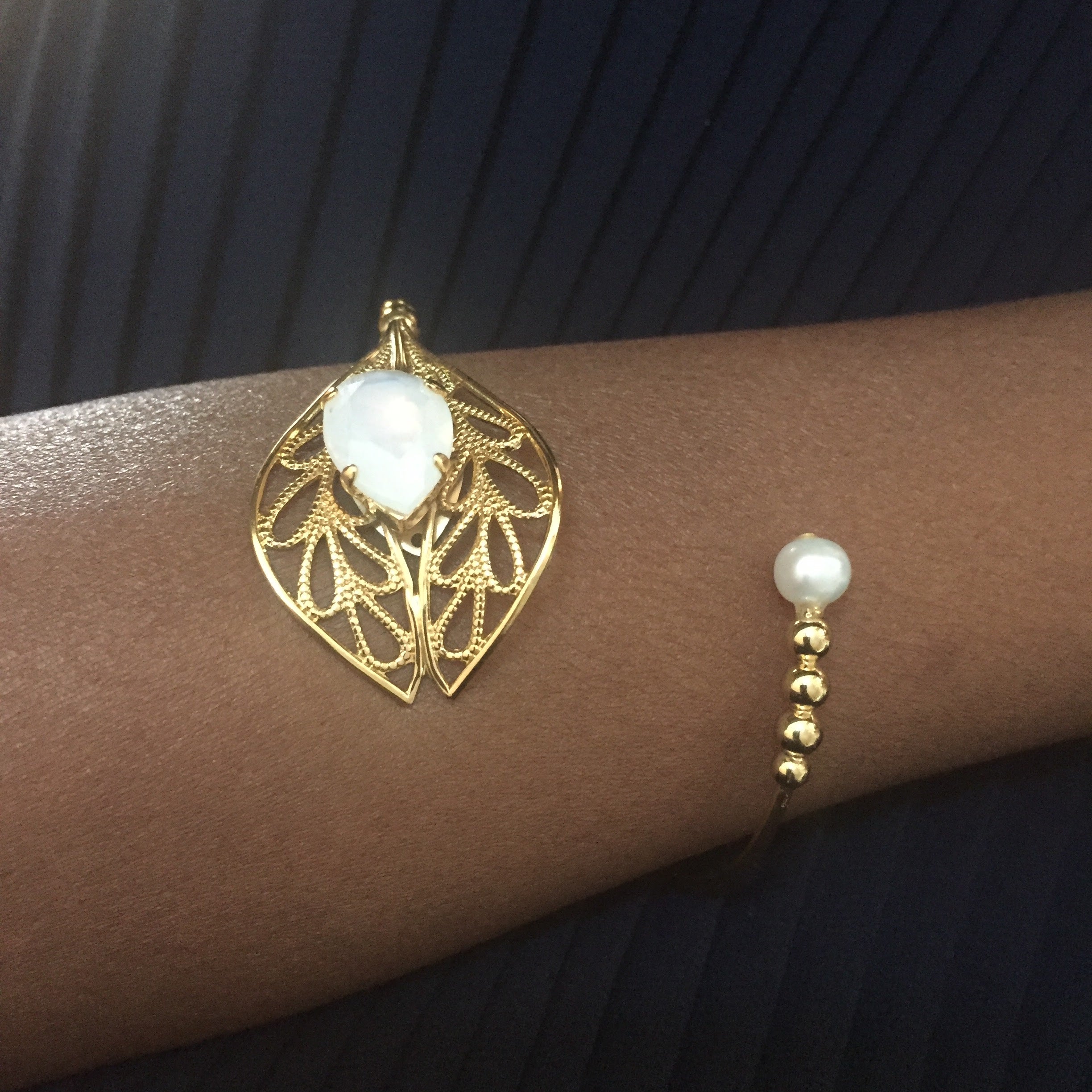 ABEBE - Gold plated bracelet