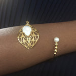 ABEBE - Gold plated bracelet