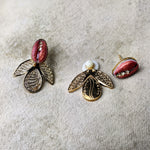 BEE - Gold plated Ear jacket - Filigry