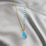 FEELIDROP - Gold plated filigry pendant
