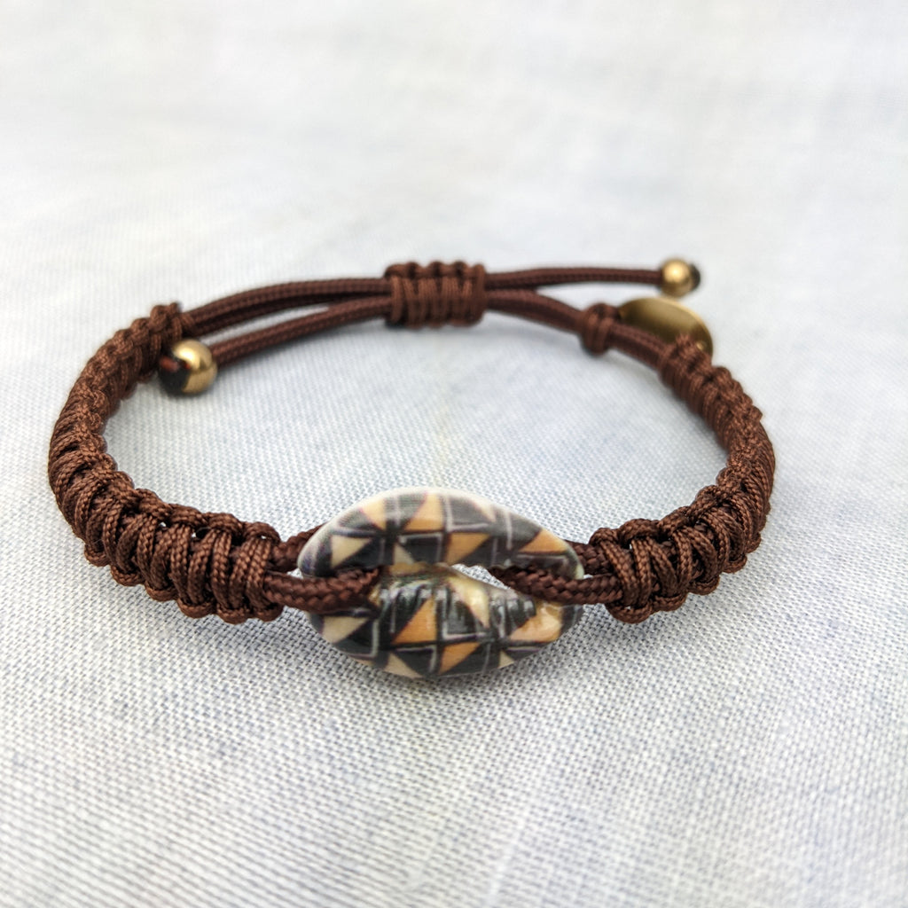 ABORIGINE - KoriWax cord bracelet - Man & woman