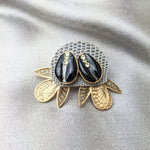 BEE - Gold plated Ear jacket - Filigry