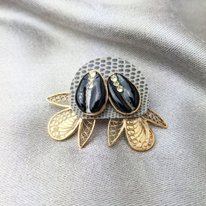 BEE - Gold plated Ear jacket - Filigry