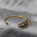 FEELIGRY - Bracelet poignet filigrane - Plaqué or