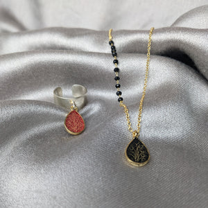 FEELIDROP - Gold plated filigry pendant